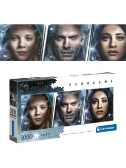 Clementoni The Witcher Panorama Jigsaw Puzzle Faces