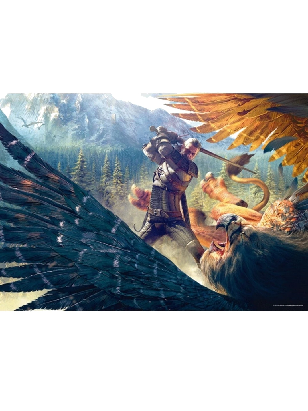 LOUNGEFLY The Witcher Griffin Fight Puzzle - Image 3
