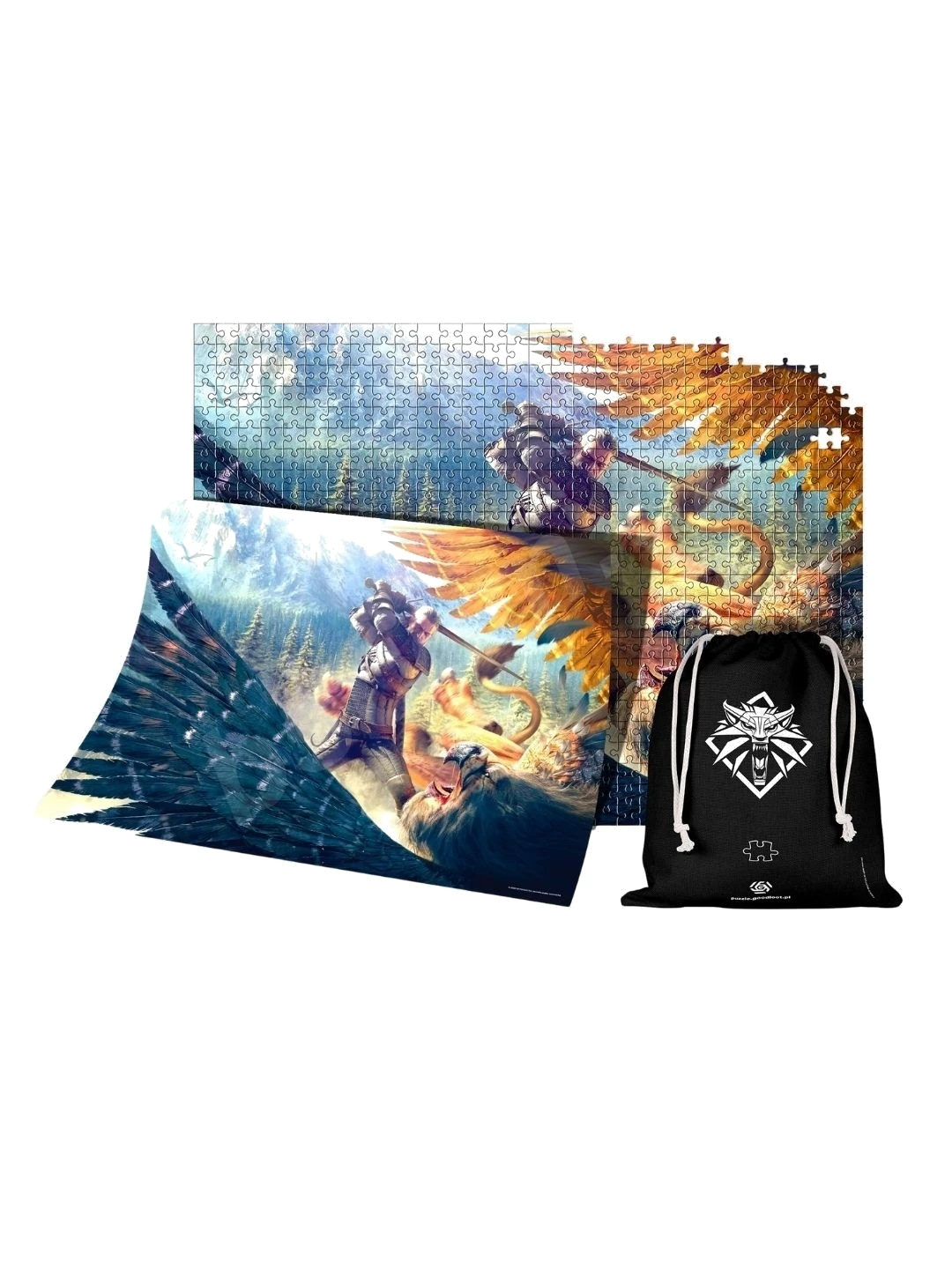 LOUNGEFLY The Witcher Griffin Fight Puzzle - Image 2