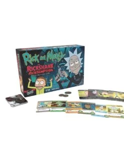ASMODEE Rick And Morty The Rickshank Rickdemtion Deck Building Game