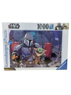 LOUNGEFLY Star Wars The Mandalorian Jigsaw Puzzle Cartoon