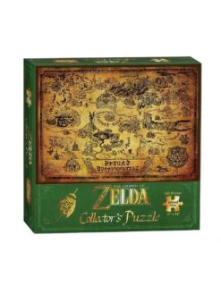 Noble Collection Legend Of Zelda Puzzle Hyrule Map