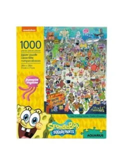 Aquarius SpongeBob Jigsaw Puzzle Cast