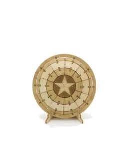 LOUNGEFLY Marvel Capten America IncreBuilds 3D Wood Model Kit Shield