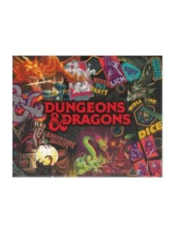 Paladone Dungeons And Dragons Jigsaw Puzzle