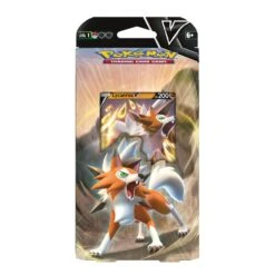 NINTENDO Pokemon TCG Lycanroc V Battle Deck Display