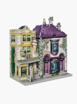 LOUNGEFLY Harry Potter Madam Malkin’s And Florean Fortescue Slug And Jiggers 3D Puzzle