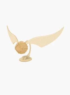 LOUNGEFLY Harry Potter IncreBuilds 3D Wood Model Kit Golden Snitch