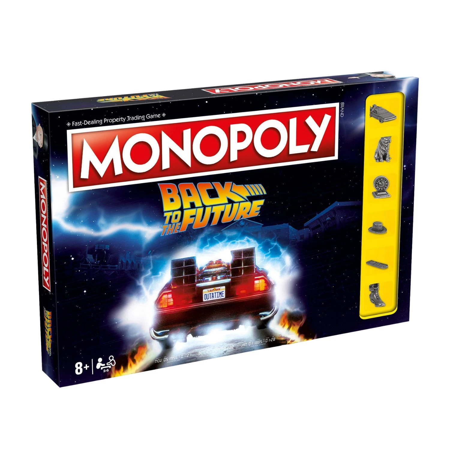 WINNING MOVES Επιτραπέζιο Παιχνίδι Monopoly Back To The Future