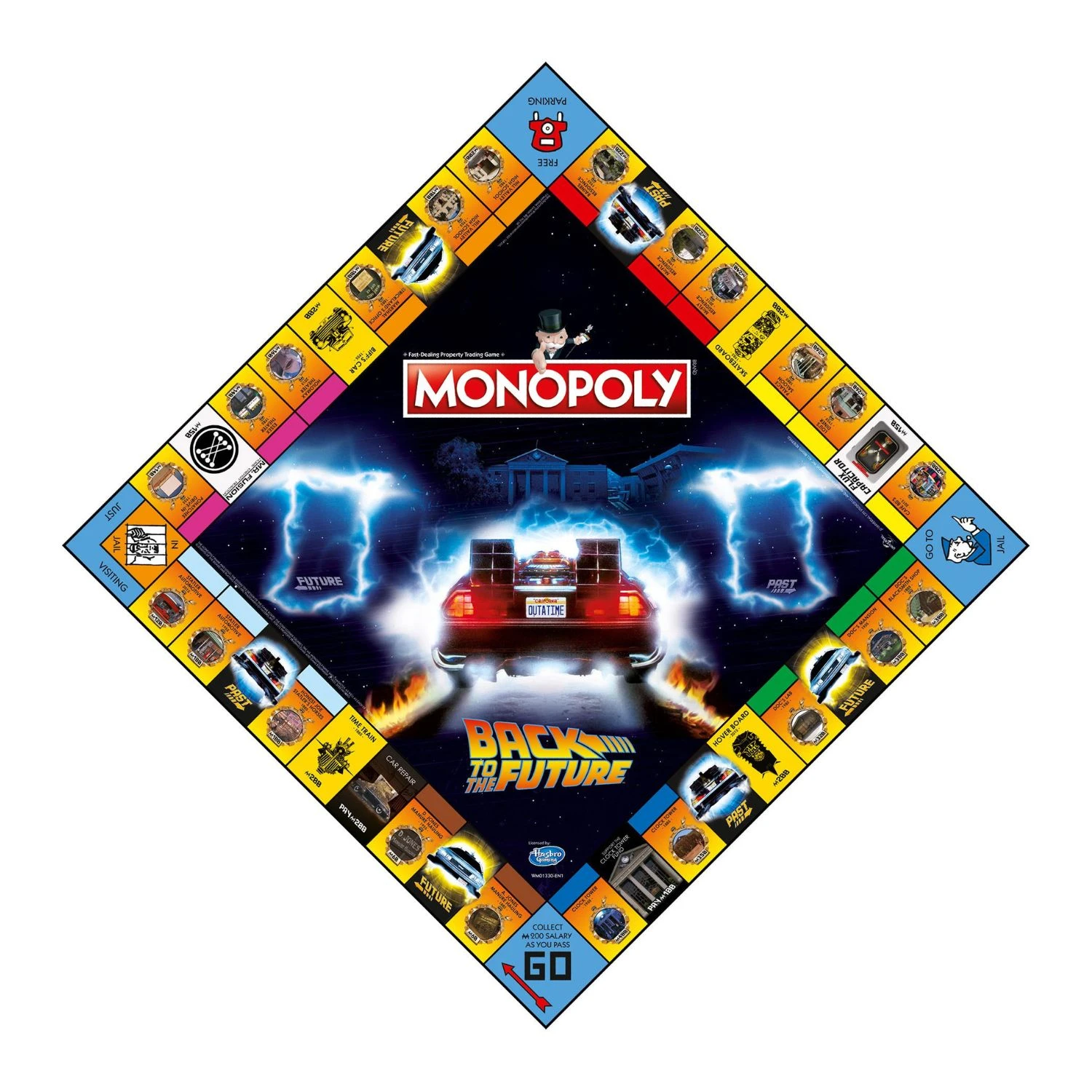 WINNING MOVES Επιτραπέζιο Παιχνίδι Monopoly Back To The Future - Image 2