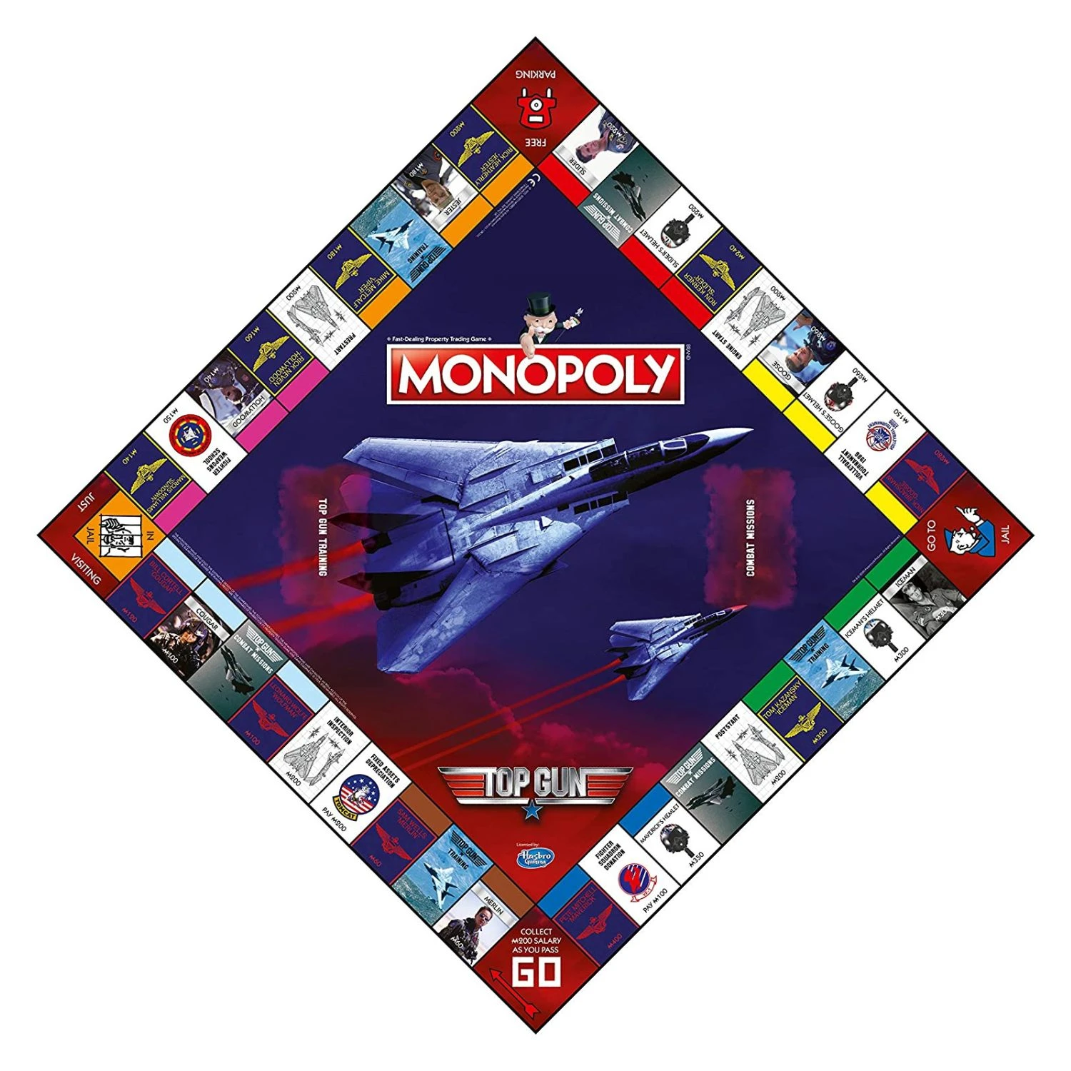 WINNING MOVES Επιτραπέζιο Παιχνίδι Monopoly Top Gun - Image 3