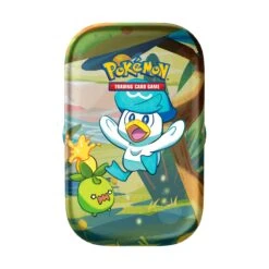 NINTENDO Pokemon TCG Paldea Friends Mini Tin Display