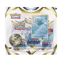 NINTENDO Pokemon TGC Sword & Shield 12 Silver Tempest 3-pack Blister
