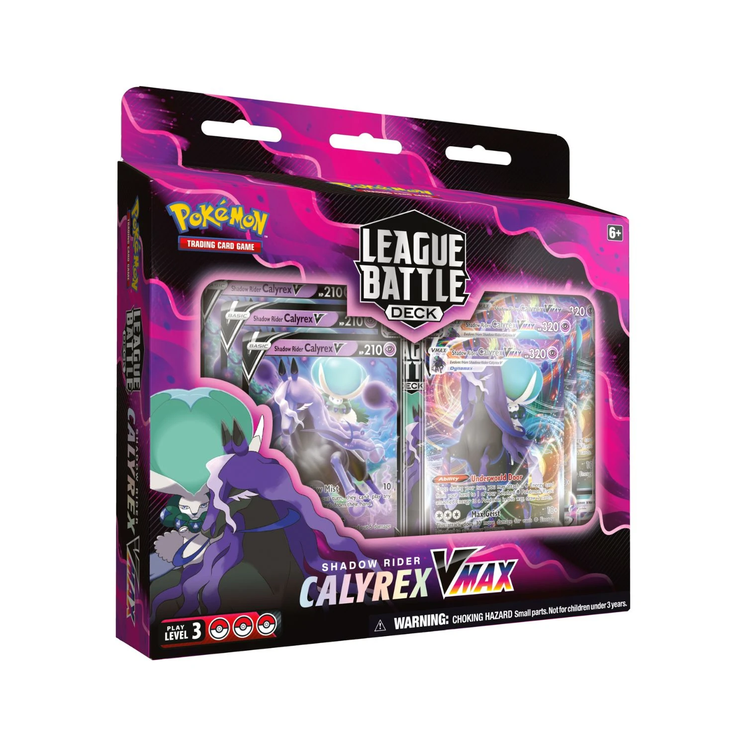 NINTENDO Pokemon TCG League Battle Deck Calyrex VMAX Shadow Rider