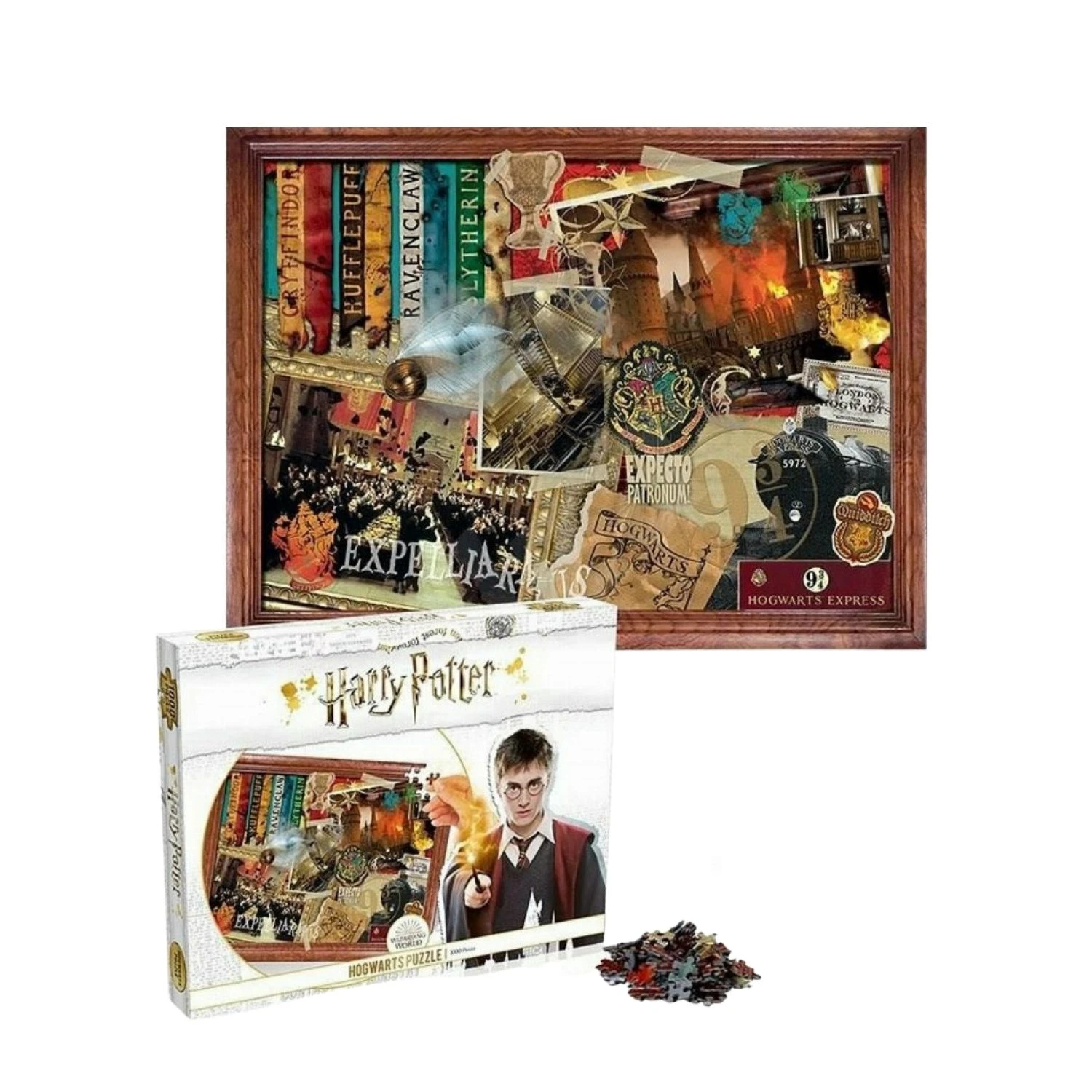WINNING MOVES Παζλ Harry Potter Collectors 1000 Pieces - Image 2