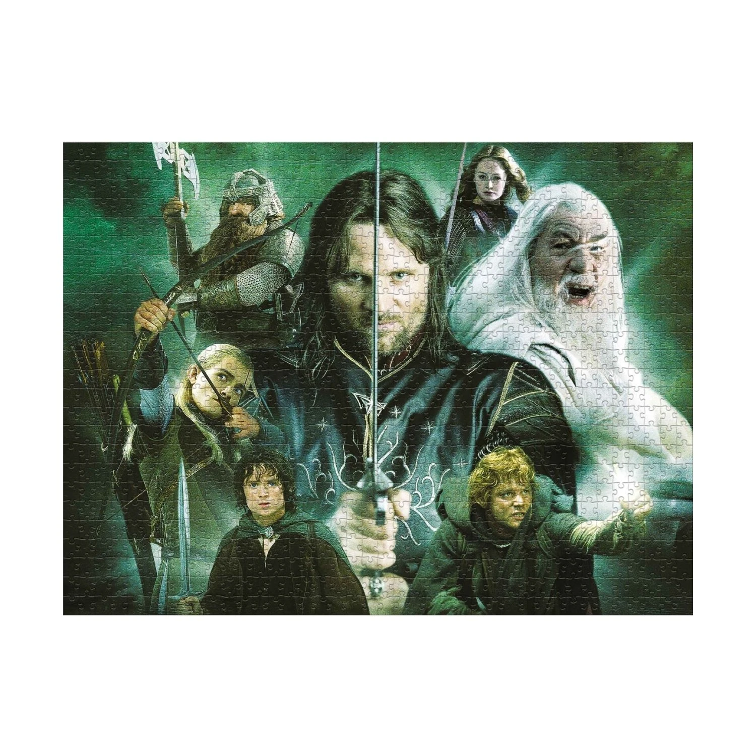 WINNING MOVES Παζλ Lord Of The Rings Middlearth - Image 2